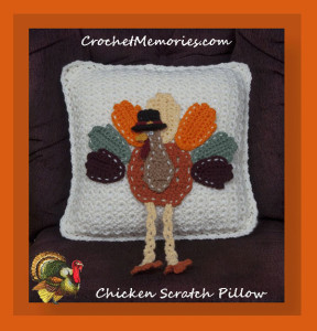 Chicken Scratch Pillow