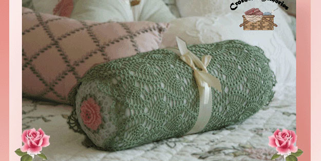 Pineapple Lace Bolster <br /><br /><font color=