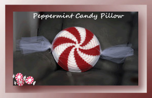 Peppermint Candy Pillow