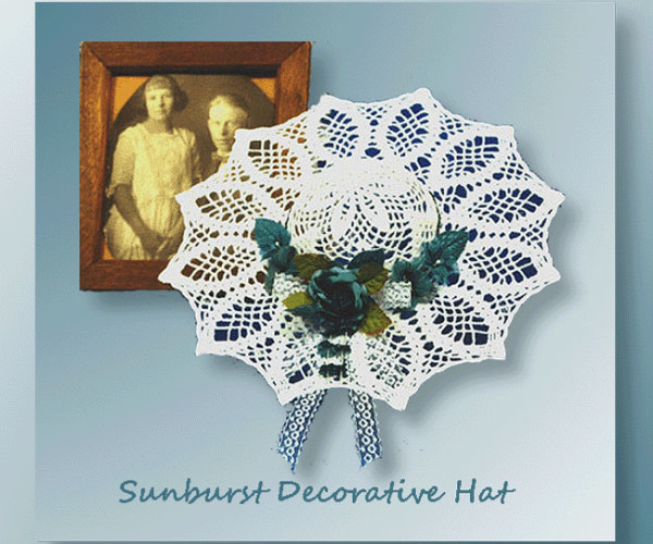 Sunburst Decorative Hat  <br /><br /><font color=