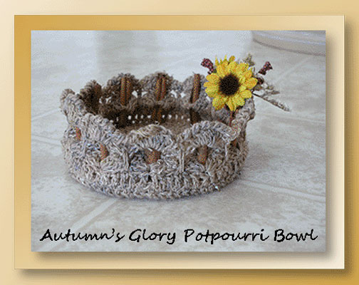 Autumn’s Glory Potpourri Bowl  <br /><br /><font color=