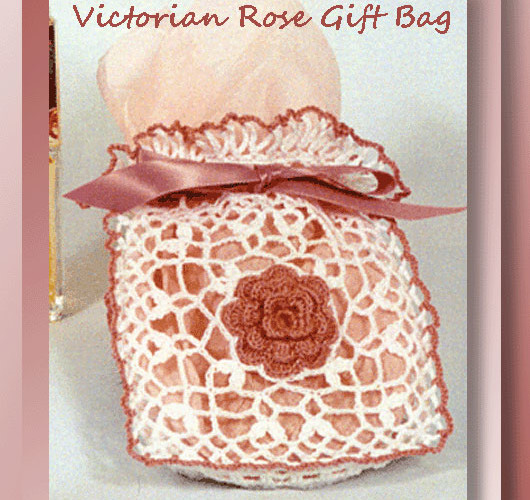 Victorian Rose Gift Bag    <br /><br /><font color=