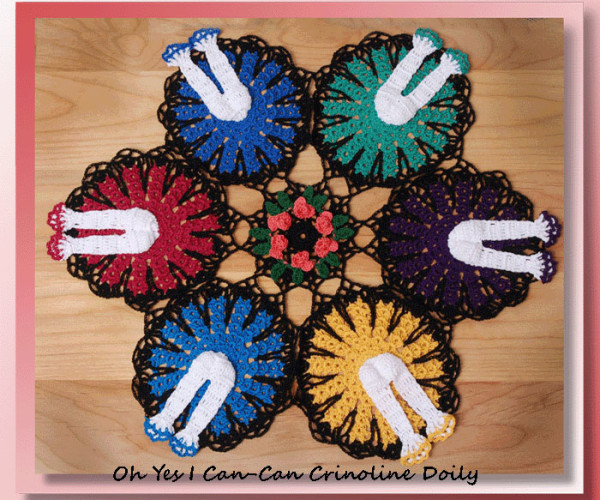 Oh Yes I Can-Can Crinoline Doily <br /><br /><font color=