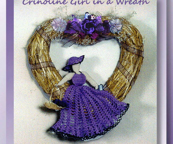 Crinoline Girl in a Wreath  <br /><br /><font color=